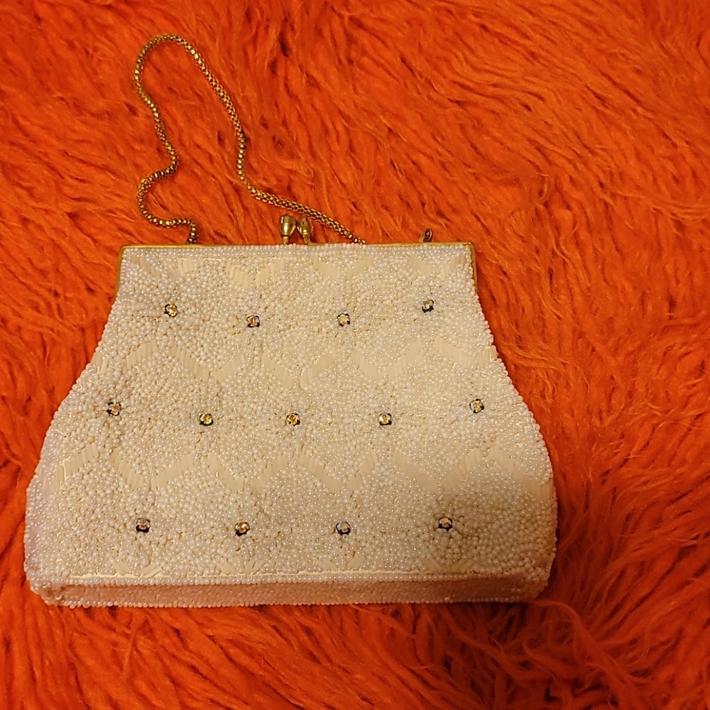 Beaded women's evening bag